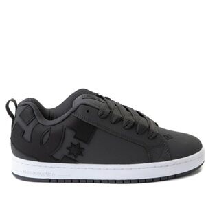 DC Men's Charcoal and White Sneakers